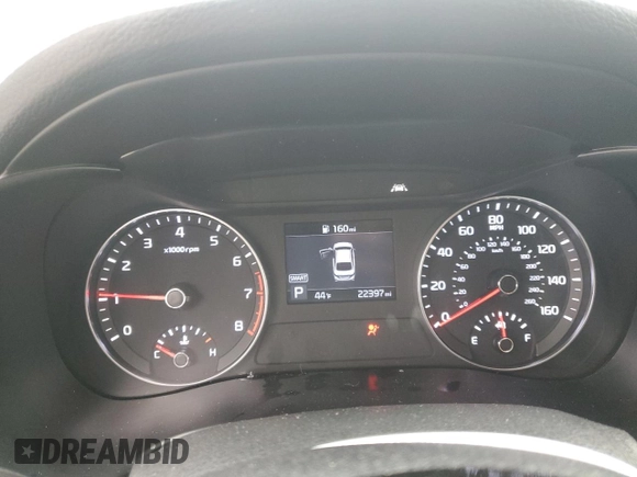 2021 Kia Forte LXS with VIN 3KPF24AD7ME393389, listed as a Copart auction lot 44128705 with 22,397 mi miles and Salvage title. Bid and sale history available at DreamBid. Image 9.