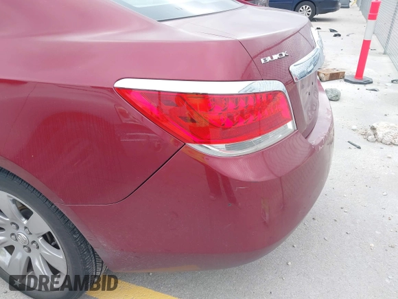 2010 Buick LaCrosse CXL with VIN 1G4GC5EG9AF170652, listed as a IAAI auction lot 41530096 with 189,485 mi miles. Bid and sale history available at carsss.com. Image 6.