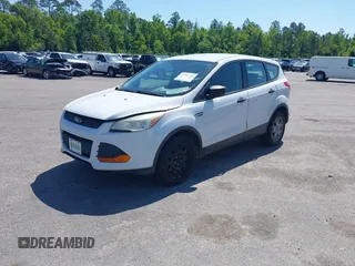 2016 Ford Escape S with VIN 1FMCU0F76GUA13517, listed as a IAAI auction lot 41974241 with 209,527 mi miles. Bid and sale history available at carsss.com. Image 2.