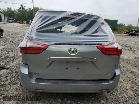 2016 Toyota Sienna LE AAS with VIN 5TDKK3DC1GS702120, listed as a Copart auction lot 67185464 with Not Provided miles and Salvage Title. Bid and sale history available at DreamBid. Image 6.