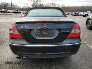 2009 Mercedes-Benz CLK 550 with VIN WDBTK72F29T102928, listed as a Copart auction lot 81982294 with 103,022 mi miles and Salvage Title. Bid and sale history available at DreamBid. Image 6.