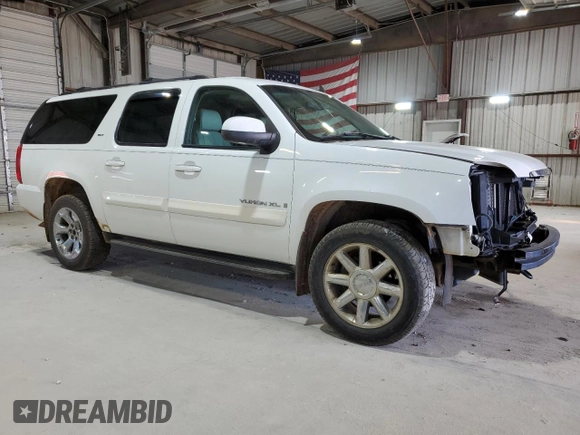 2007 GMC Yukon XL SLT with VIN 1GKFK16327J247671, listed as a Copart auction lot 48088245 with 201,157 mi miles and Salvage Title. Bid and sale history available at carsss.com. Image 4.
