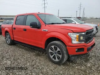 2019 Ford F-150 XL with VIN 1FTEW1EP7KFB61137, listed as a Copart auction lot 51326085 with 100,972 mi miles and Salvage Title. Bid and sale history available at carsss.com. Image 4.
