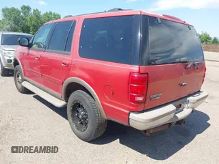 2001 Ford Expedition Eddie Bauer with VIN 1FMPU18LX1LA91135, listed as a IAAI auction lot 42737489 with 123,360 mi miles and . Bid and sale history available at DreamBid. Image 3.