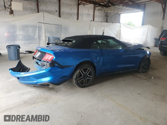 2020 Ford Mustang EcoBoost with VIN 1FATP8UH2L5125778, listed as a Copart auction lot 56701675 with Not provided miles and Salvage title. Bid and sale history available at DreamBid. Image 3.