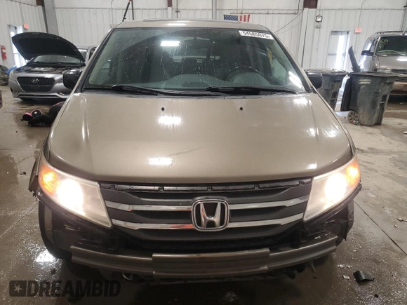 2013 Honda Odyssey EX-L with VIN 5FNRL5H67DB037980, listed as a Copart auction lot 54585075 with 303,984 mi miles and Non Repairable. Bid and sale history available at carsss.com. Image 5.