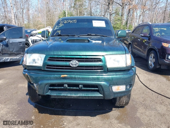 2000 Toyota 4Runner SR5 with VIN JT3HN86R1Y0323093, listed as a IAAI auction lot 41769405 with 156,905 mi miles. Bid and sale history available at carsss.com. Image 12.