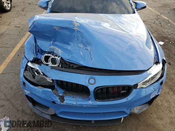 2017 BMW M4 with VIN WBS3U9C31HP971127, listed as a Copart auction lot 74494894 with 65,387 mi miles and Salvage title. Bid and sale history available at DreamBid. Image 11.
