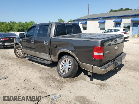 2006 Ford F-150 XLT with VIN 1FTPW12566FA46546, listed as a Copart auction lot 52697455 with 153,515 mi miles and Salvage Title. Bid and sale history available at DreamBid. Image 2.