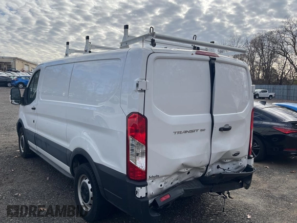 2023 Ford Transit Cargo with VIN 1FTYE1Y8XPKB26711, listed as a Copart auction lot 81739344 with 31,745 mi miles and Salvage Title. Bid and sale history available at DreamBid. Image 3.