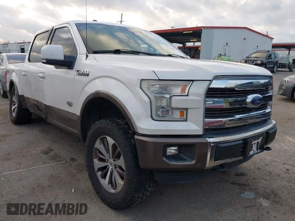 2015 Ford F-150 XLT with VIN 1FTEW1EF5FFB78158, listed as a IAAI auction lot 41943544 with 139,943 mi miles. Bid and sale history available at carsss.com. Image 1.