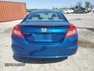 2012 Honda Civic Cpe EX-L with VIN 2HGFG3B00CH515554, listed as a Copart auction lot 52115715 with 136,309 mi miles and Salvage Title. Bid and sale history available at carsss.com. Image 6.