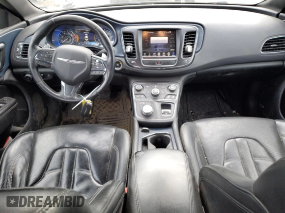 2016 Chrysler 200 S with VIN 1C3CCCBB0GN177136, listed as a Copart auction lot 86924624 with 143,583 mi miles and Salvage Title. Bid and sale history available at carsss.com. Image 8.