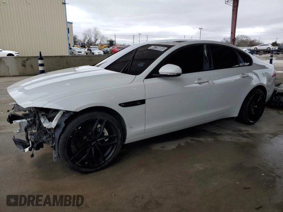 2017 Jaguar XF 35t Premium with VIN SAJBD4BV9HCY38553, listed as a Copart auction lot 44738085 with Not Provided miles and Clean Title. Bid and sale history available at carsss.com. Image 1.