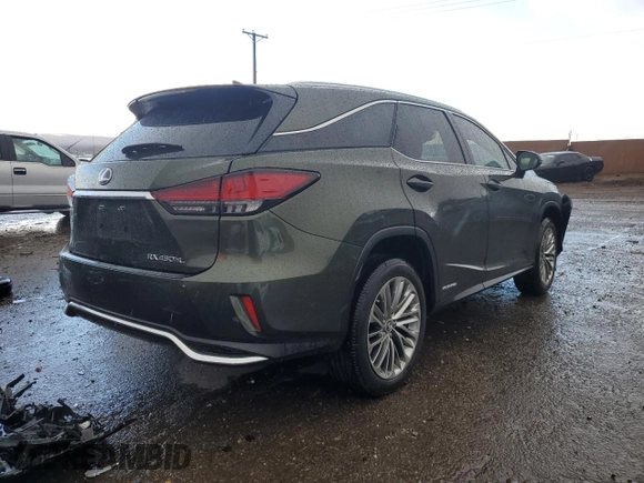 2022 Lexus RX with VIN JTJJGKFA8N2028925, listed as a Copart auction lot 45999653 with 6,283 mi miles. Bid and sale history available at carsss.com. Image 3.