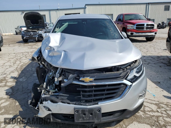 2021 Chevrolet Equinox LT with VIN 3GNAXKEV1MS172477, listed as a Copart auction lot 53365345 with 62,334 mi miles and Salvage Title. Bid and sale history available at DreamBid. Image 5.