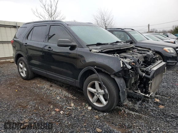 2018 Ford Explorer with VIN 1FM5K8BHXJGA75665, listed as a Copart auction lot 83337494 with 89,023 mi miles and Salvage title. Bid and sale history available at DreamBid. Image 4.