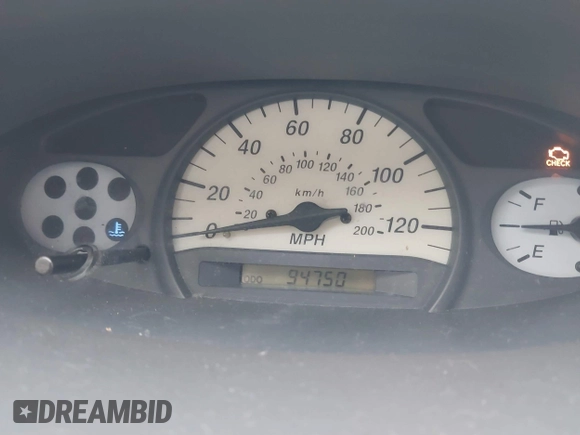 2000 Toyota ECHO z VIN JTDBT1231Y0098187, wystawiony jako IAAI lot #41611994 z przebiegiem 94 750 mil mil oraz . Historia ofert i sprzedaży dostępna na DreamBid. Obrazek 7.
