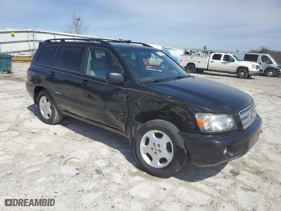 2007 Toyota Highlander w/3rd Row with VIN JTEDP21A070127420, listed as a Copart auction lot 50184025 with 188,857 mi miles and Salvage Title. Bid and sale history available at carsss.com. Image 4.