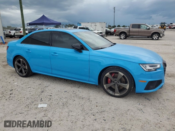 2019 Audi S4 Premium Plus with VIN WAUB4AF42KA065245, listed as a Copart auction lot 64387274 with 43,286 mi miles and Non Repairable. Bid and sale history available at carsss.com. Image 4.