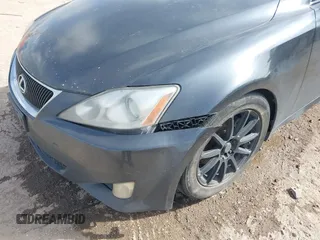 2006 Lexus IS 250 Manual with VIN JTHBK262865010292, listed as a IAAI auction lot 41832213 with 224,542 mi miles. Bid and sale history available at carsss.com. Image 6.