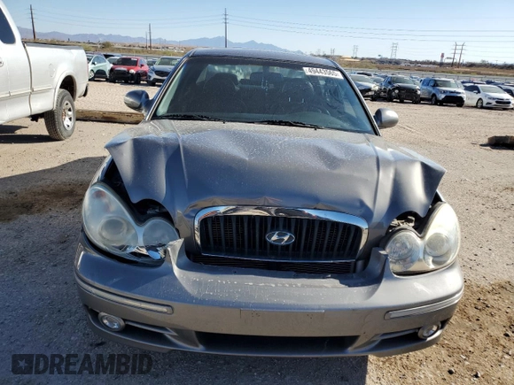 2004 Hyundai Sonata GLS with VIN KMHWF35H94A085053, listed as a Copart auction lot 49443565 with 79,190 mi miles and Salvage Title. Bid and sale history available at carsss.com. Image 5.
