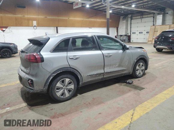 2022 Kia Niro LXS SE with VIN KNDCB3LC4N5535115, listed as a Copart auction lot 43070655 with 65,632 mi miles and Salvage Title. Bid and sale history available at carsss.com. Image 3.
