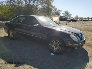 2003 Mercedes-Benz E-Class 3.2L with VIN WDBUF65J03A281430, listed as a Copart auction lot 77086054 with 121,080 mi miles and Salvage Title. Bid and sale history available at carsss.com. Image 4.