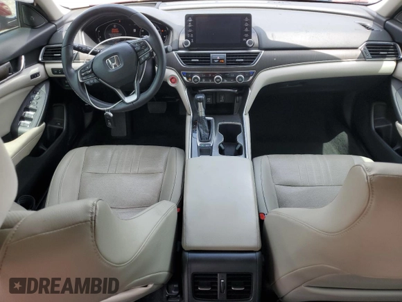 2018 Honda Accord Touring z VIN 1HGCV1F96JA115967, wystawiony jako Copart lot #58365445 z przebiegiem 81 531 mil mil oraz Nie do naprawy • Non repairable. Historia ofert i sprzedaży dostępna na DreamBid. Obrazek 8.
