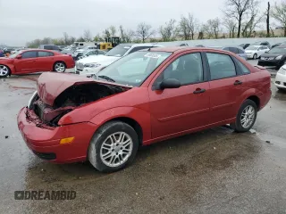 2005 Ford Focus S with VIN 1FAFP34N85W101259, listed as a Copart auction lot 49988555 with 0 mi miles and Salvage Title. Bid and sale history available at carsss.com. Image 1.