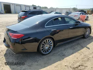 2019 Mercedes-Benz CLS with VIN WDD2J5JB0KA036891, listed as a Copart auction lot 62345224 with 82,404 mi miles and Salvage Title. Bid and sale history available at carsss.com. Image 3.