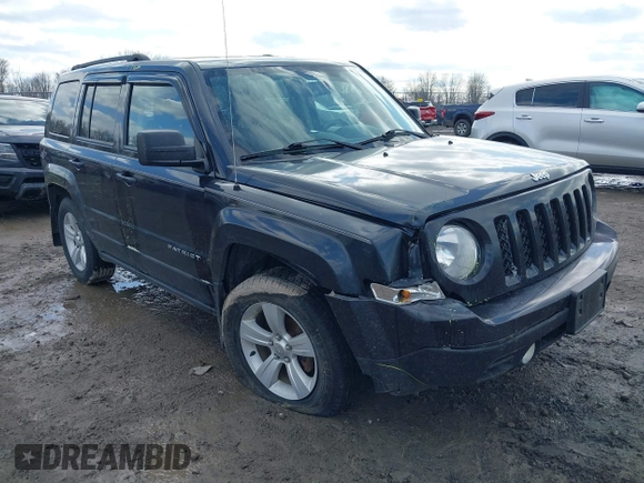 2014 Jeep Patriot Latitude with VIN 1C4NJRFB9ED778409, listed as a IAAI auction lot 41952027 with 88,306 mi miles and . Bid and sale history available at DreamBid. Image 1.