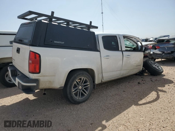 2022 Chevrolet Colorado 2WD Work Truck with VIN 1GCGSBEA4N1312877, listed as a Copart auction lot 87081854 with Not provided miles and Salvage title. Bid and sale history available at DreamBid. Image 3.
