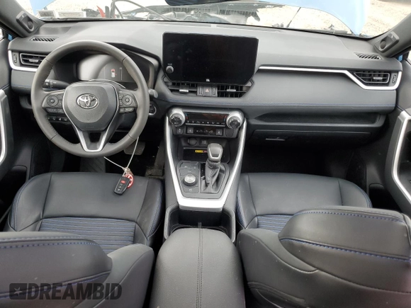 2024 Toyota RAV4 Hybrid XSE with VIN 4T3E6RFV9RU148104, listed as a Copart auction lot 55090855 with 9,625 mi miles and Salvage Title. Bid and sale history available at carsss.com. Image 8.