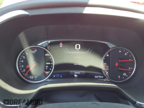2023 Chevrolet Blazer RS with VIN 3GNKBKRSXPS104038, listed as a Copart auction lot 59301595 with 26,218 mi miles and Salvage title. Bid and sale history available at DreamBid. Image 9.