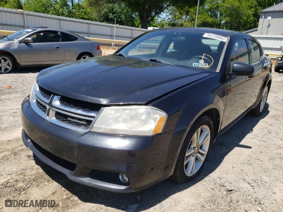 2011 Dodge Avenger Heat with VIN 1B3BD1FG3BN506663, listed as a Copart auction lot 44471923 with 144,613 mi miles and Salvage Title. Bid and sale history available at carsss.com. Image 2.