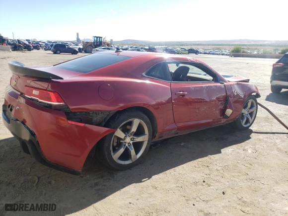 2014 Chevrolet Camaro LS with VIN 2G1FA1E3XE9187446, listed as a Copart auction lot 54452675 with 0 mi miles and Salvage Title. Bid and sale history available at carsss.com. Image 3.