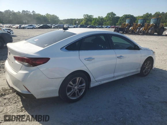 2018 Hyundai Sonata SEL with VIN 5NPE34AF4JH624380, listed as a Copart auction lot 51233365 with 84,520 mi miles and Salvage Title. Bid and sale history available at DreamBid. Image 3.