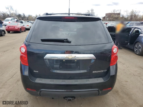 2010 Chevrolet Equinox LT w/1LT with VIN 2CNFLEEW7A6300585, listed as a Copart auction lot 53636825 with 87,443 mi miles and Salvage Title. Bid and sale history available at carsss.com. Image 6.