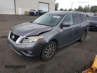 2016 Nissan Pathfinder Platinum с VIN 5N1AR2MN9GC624122, выставлен на аукционе Copart как лот 61268275 с пробегом 158 972 миль миль и Чистый • Clean title. История ставок и продаж доступна на DreamBid. Изображение 1.