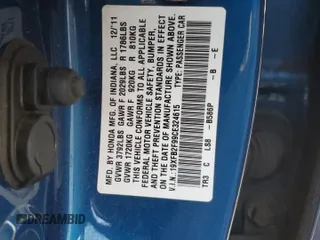 2012 Honda Civic EX-L with VIN 19XFB2F99CE324615, listed as a Copart auction lot 50165245 with 149,076 mi miles and Salvage Title. Bid and sale history available at DreamBid. Image 14.
