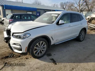 2018 BMW X3 xDrive30i with VIN 5UXTR9C51JLC76168, listed as a Copart auction lot 44956445 with 41,859 mi miles and Salvage Title. Bid and sale history available at DreamBid. Image 1.