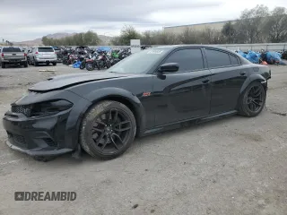 2020 Dodge Charger Scat Pack Widebody z VIN 2C3CDXGJ5LH232350, wystawiony jako Copart lot #47999665 z przebiegiem 37 599 mil mil oraz Szkoda całkowita • Salvage title. Historia ofert i sprzedaży dostępna na DreamBid. Obrazek 1.
