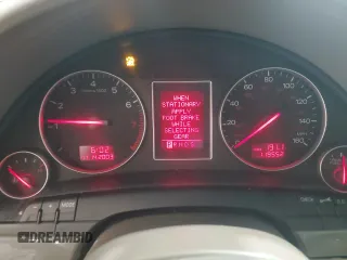 2004 Audi A4 1.8T with VIN WAULC68E64A258642, listed as a Copart auction lot 74793374 with 119,552 mi miles and Salvage Title. Bid and sale history available at carsss.com. Image 9.