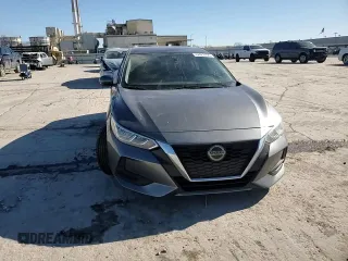 2020 Nissan Sentra SV with VIN 3N1AB8CV6LY268858, listed as a Copart auction lot 42423155 with 92,426 mi miles and Salvage Title. Bid and sale history available at carsss.com. Image 10.