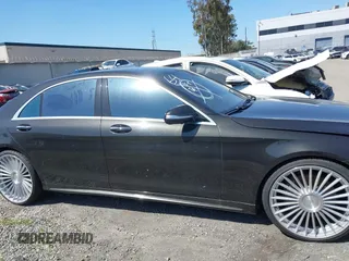 2015 Mercedes-Benz S-Class S 550 with VIN WDDUG8CB1FA094259, listed as a IAAI auction lot 41487071 with 50,253 mi miles. Bid and sale history available at carsss.com. Image 13.