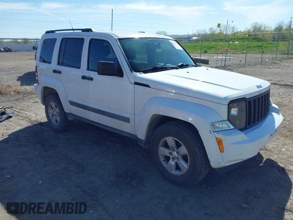 2011 Jeep Liberty Sport with VIN 1J4PN2GK3BW513417, listed as a IAAI auction lot 42082176 with 490,897 mi miles. Bid and sale history available at carsss.com. Image 1.
