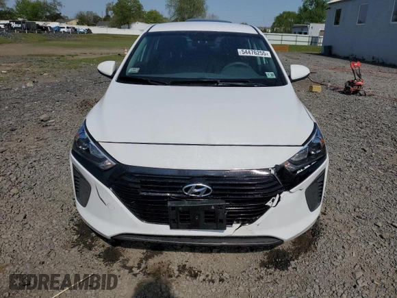 2017 Hyundai Ioniq Blue z VIN KMHC65LC3HU037395, wystawiony jako Copart lot #54476255 z przebiegiem 60 242 mil mil oraz Szkoda całkowita • Salvage title. Historia ofert i sprzedaży dostępna na DreamBid. Obrazek 5.