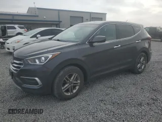 2018 Hyundai Santa Fe 2.4L with VIN 5XYZT3LB5JG561321, listed as a Copart auction lot 54839005 with 90,319 mi miles and Salvage title. Bid and sale history available at DreamBid. Image 1.