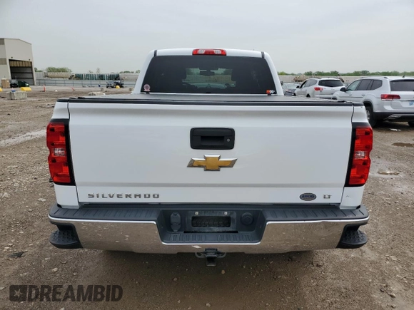 2015 Chevrolet Silverado 1500 LT with VIN 1GCVKREC9FZ253345, listed as a Copart auction lot 54062565 with 86,394 mi miles and Salvage Title. Bid and sale history available at DreamBid. Image 6.